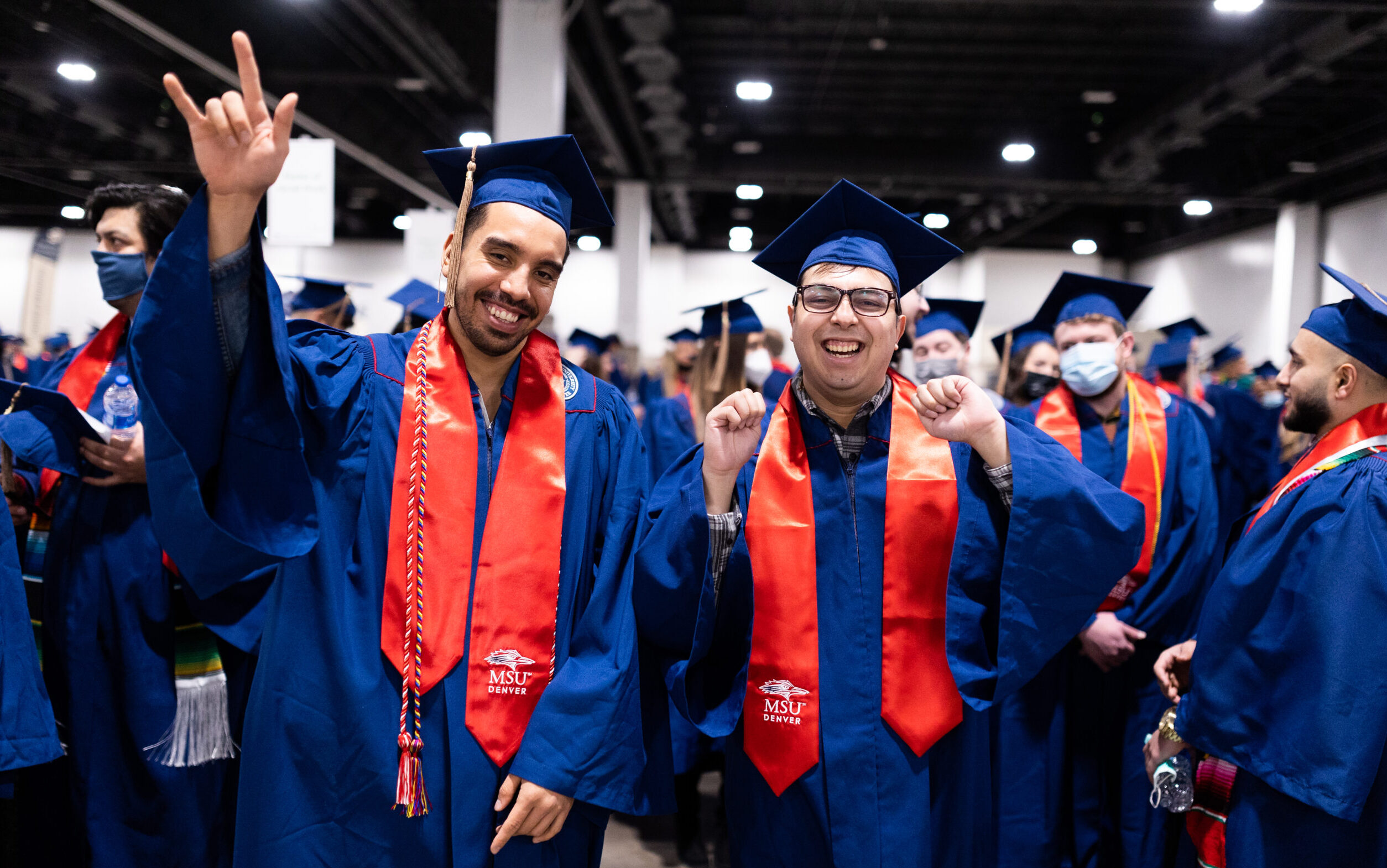 first-generation students graduating from MSU Denver.