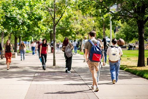 The first day of the 2024 Fall semester. Photo by Alyson McClaran