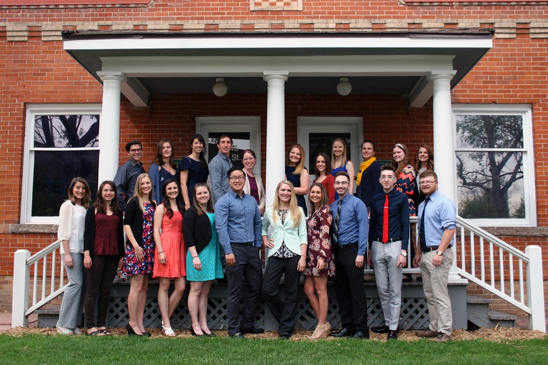 Group of graduates from the Colorado Center for Medical Laboratory Science program.